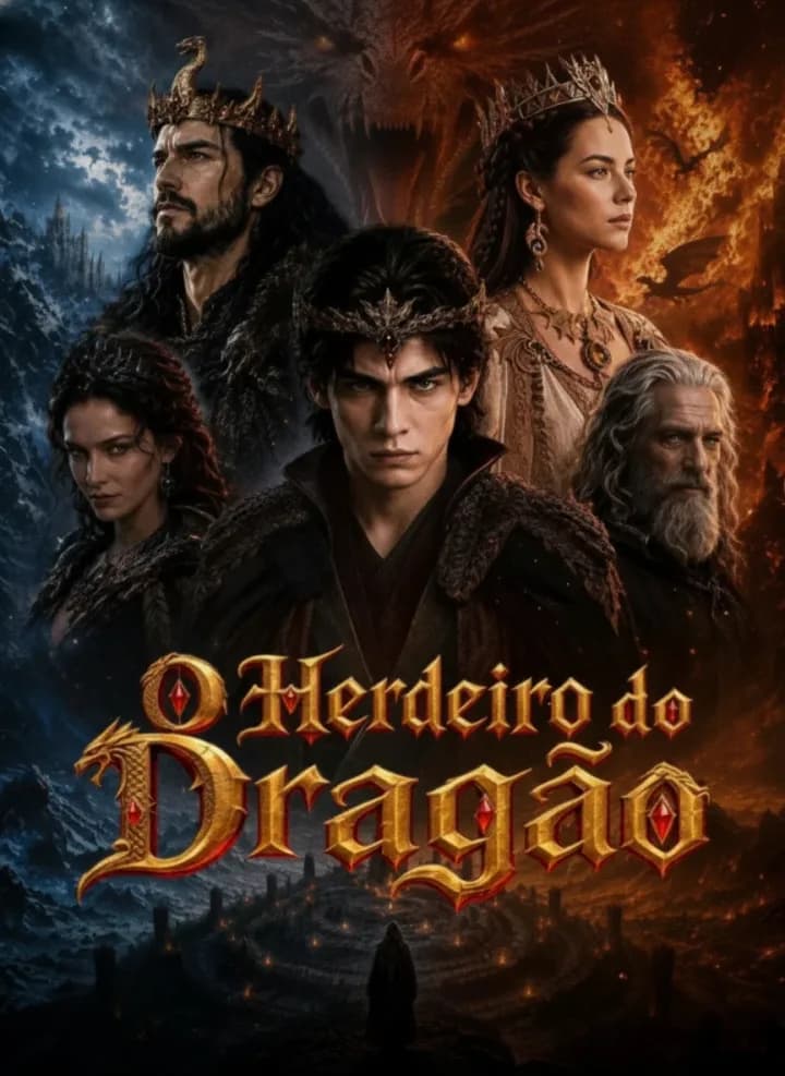 Capa de O Herdeiro do Dragão